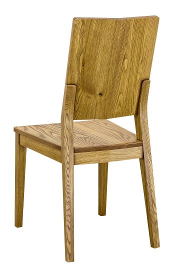 Стул Крафт (дуб/тон 343/жесткое сиденье)