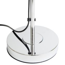 UML-B702 E14 SILVER Светильник настольный. 60W. Цоколь Е14. Механический выключатель. Серебристый. ТМ Uniel