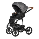 Коляска  BELLA LIFE (3 в 1) (RIKO BASIC) 06 Anthracite (графит)