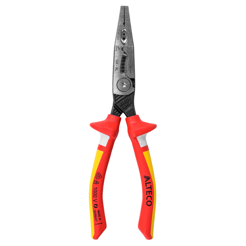 Клещи электромонтажные диэлектрические Multi6 VDE 6в1, 180 мм ALTECO Industrial 0501-VDE-180-X