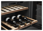 Винный шкаф SMEG CVI121B3 черное стекло Deep Black