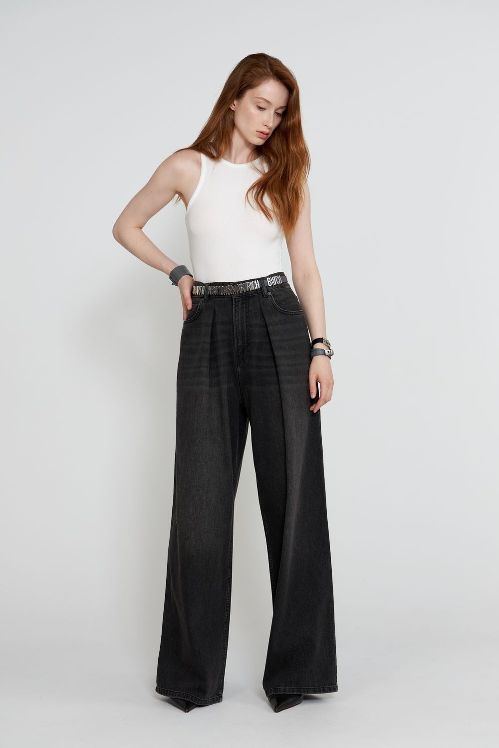 ТОНКИЙ РЕМЕНЬ НА КОБУРНЫХ КНОПКАХ SRB GRAPHITE