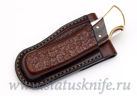 Чехол кожаный коричневый Buck 110