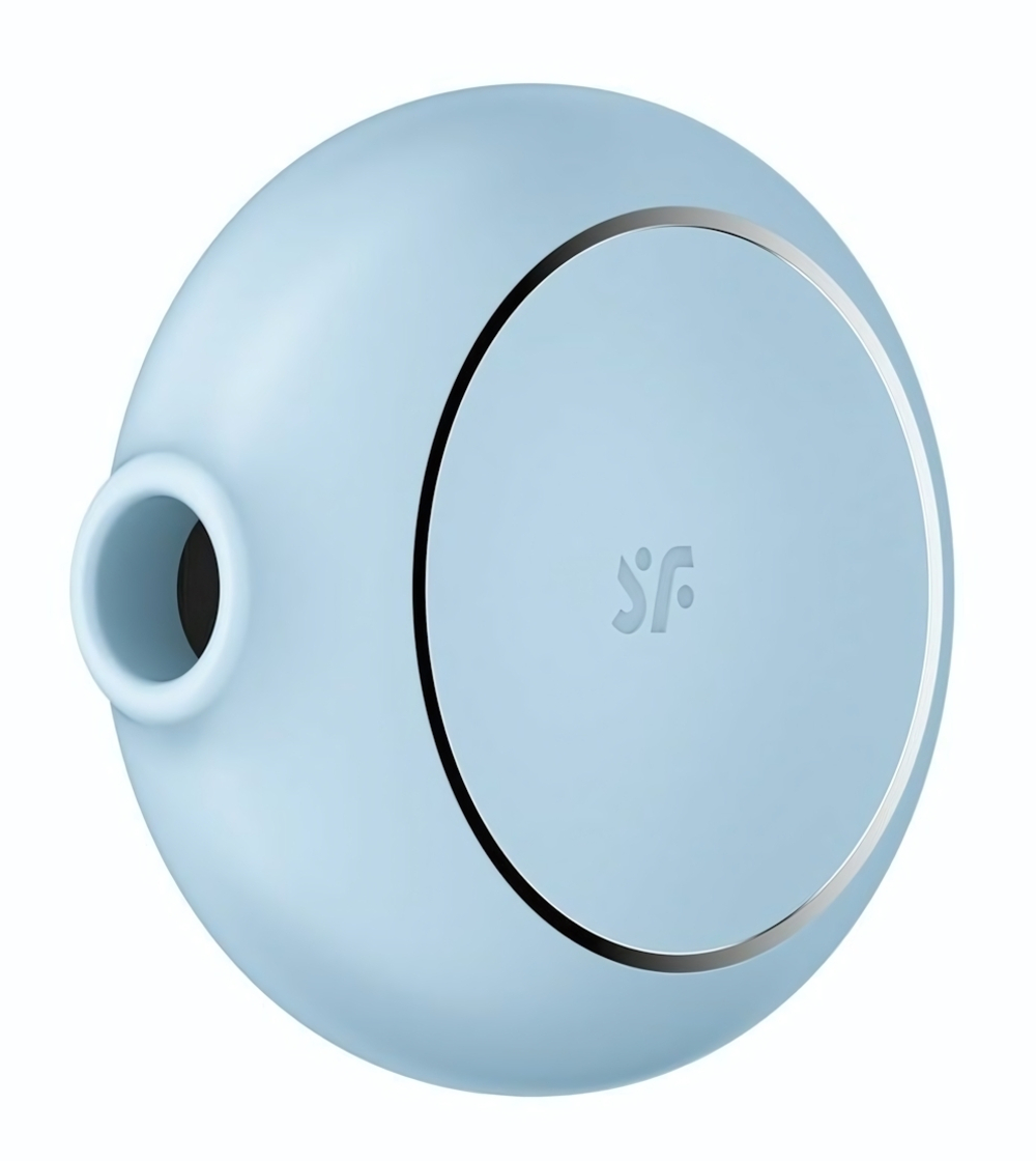 Голубой клиторальный стимулятор Pro To Go 3 (Цвет: голубой)