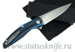 Нож Широгоров 111 Vanax37 G10 black blue 3D MRBSфотография - 2