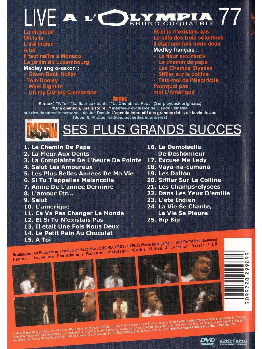 Joe Dassin - Видеоколлекция