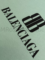 Женская футболка Balenciaga цвета хаки