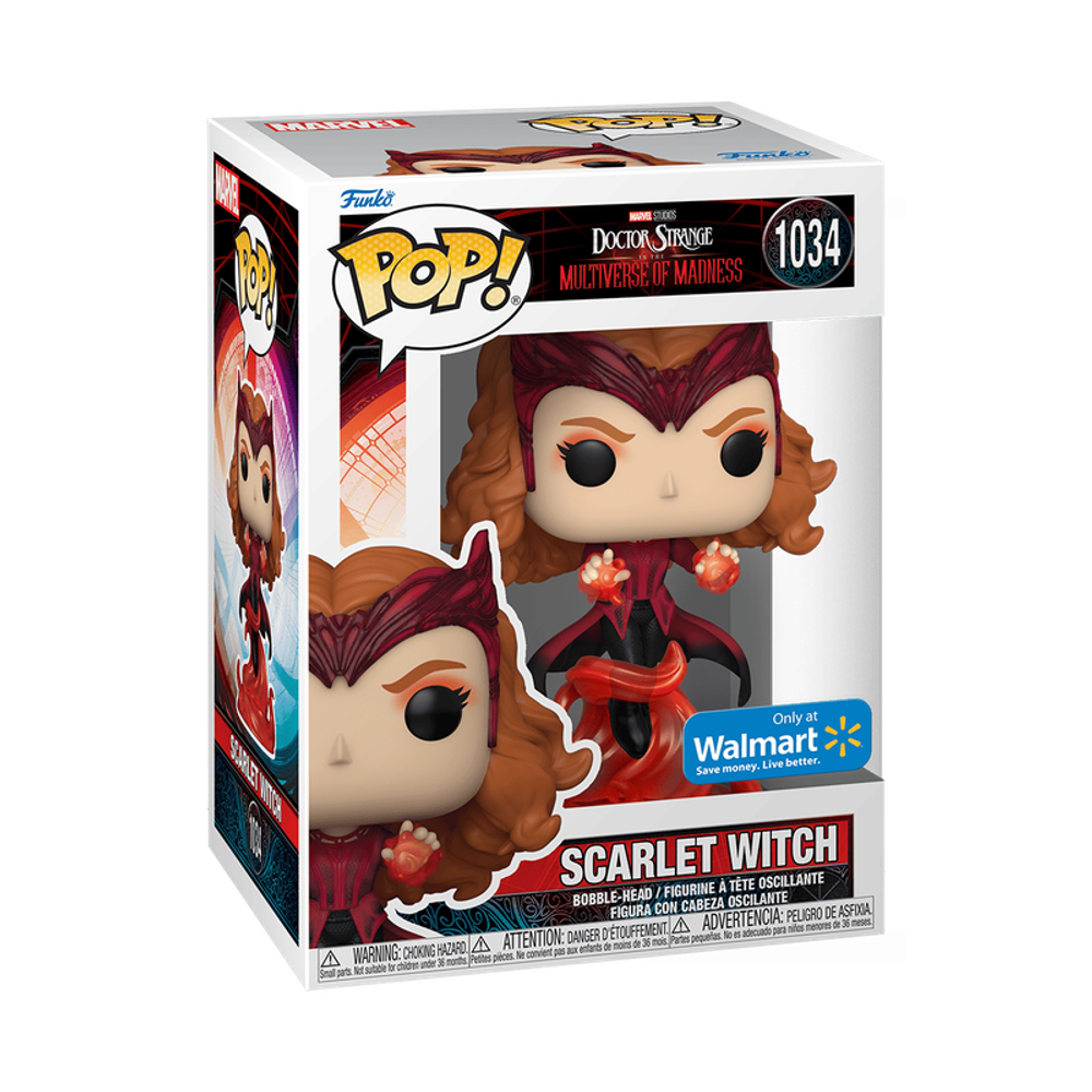 Фигурка Funko POP! Bobble Marvel Doctor Strange in the MoM Scarlet Witch (Walmart Exc)