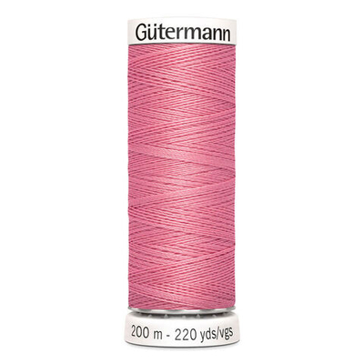 Нить Sew-All 200 м, Gutermann, 889 нежно-розовый