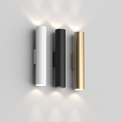 DK5022-BK Настенный светильник, IP20, до 15 Вт, LED, 2xGU10, черный, алюминий