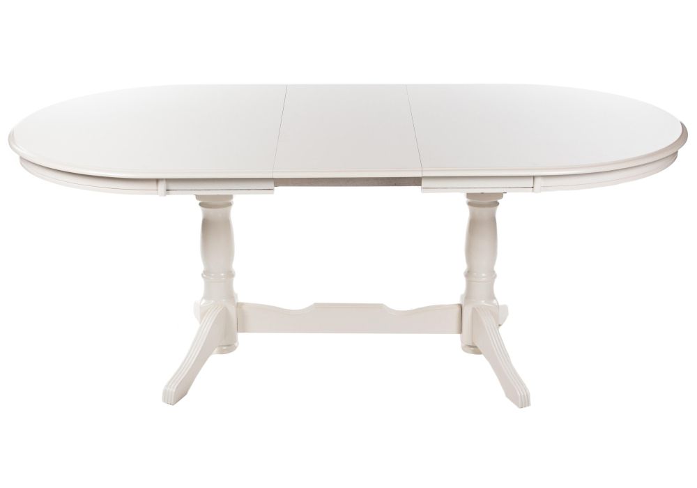 Стол раскладной Europa 160(276)х100х75 молочный