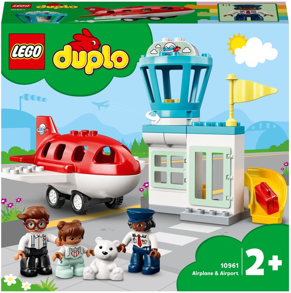 Конструктор LEGO DUPLO 10961 Самолет и аэропорт