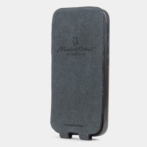 Чехол iPhone 16 Pro натуральная кожа аллигатора, коричневого цвета