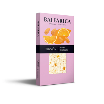 Традиции Турронерии. Туррон Миндаль с апельсиновыми цукатами 75гр