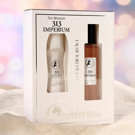 Подарочный набор для женщин Imperium 313: Туалетная вода +дезодорант - антиперспирант