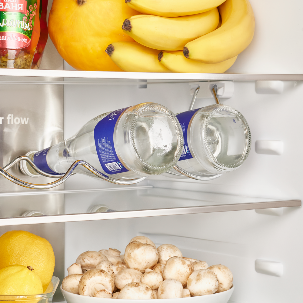 Встраиваемый холодильник NO FROST с инвертором MAUNFELD MBF17754NFWHGR LUX Inverter