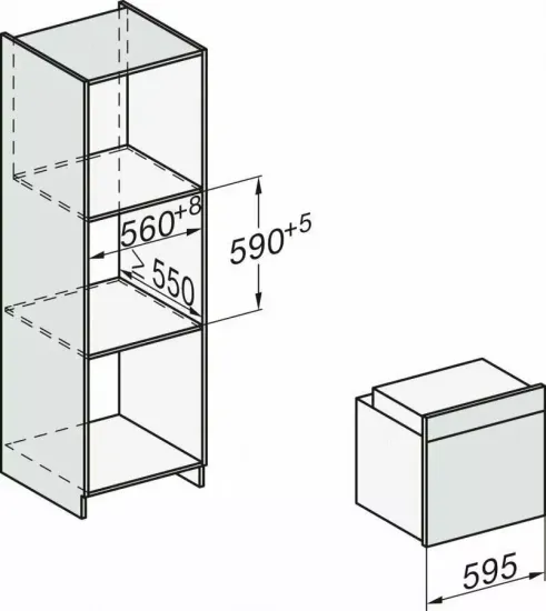 Духовой шкаф Miele H7260B OBSW