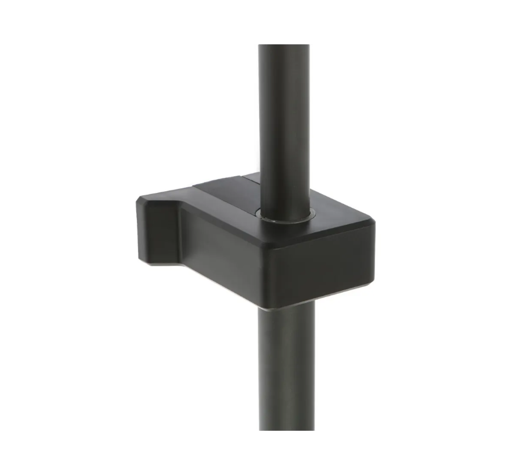 Настенное крепление для душевой штанги, черный