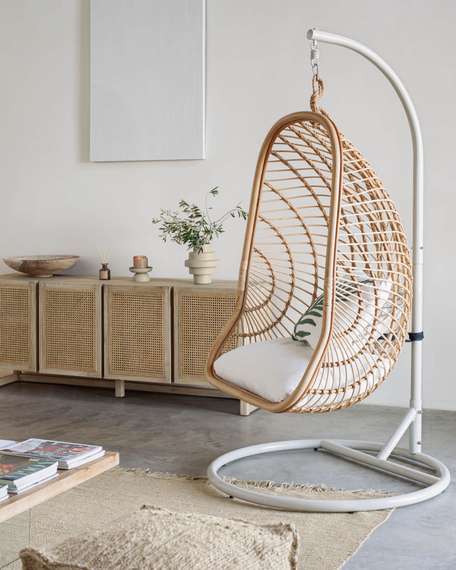 Подвесное кресло Ekaterina с напольным кронштейном