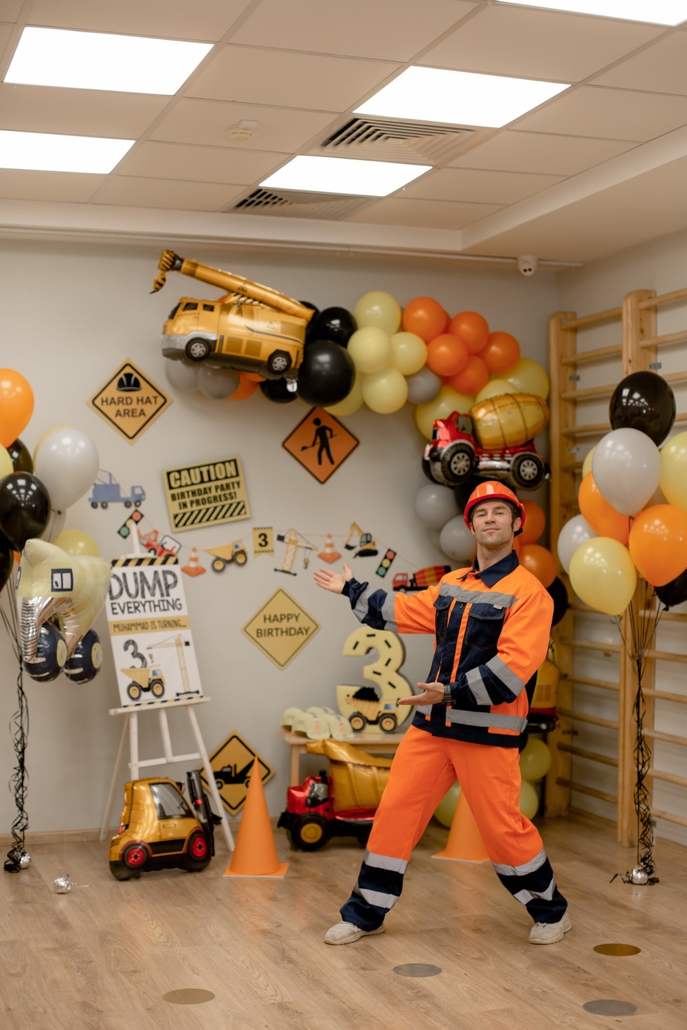 Construction Party for boy