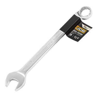 Ключ комбинированный, отогнутый на 75грд. 18мм JCB JCB-75518A