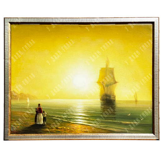 Кириллов А. «Утро в море». Масло. 2020-е гг.