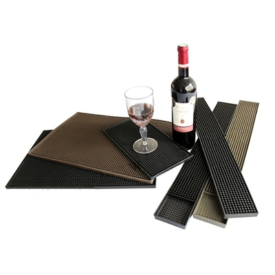 Коврик Барный 45Х31См H1См, Черный, Резиновый, Серия Jiwins Jw-Bmq-Bl