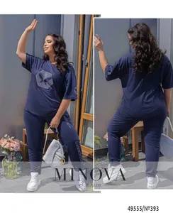 Костюм 393-темно-синий Minova