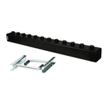 Коллектор котельной разводки STOUT DN25 - 1"1/2 на 6 контуров 1"1/2 (черная сталь)