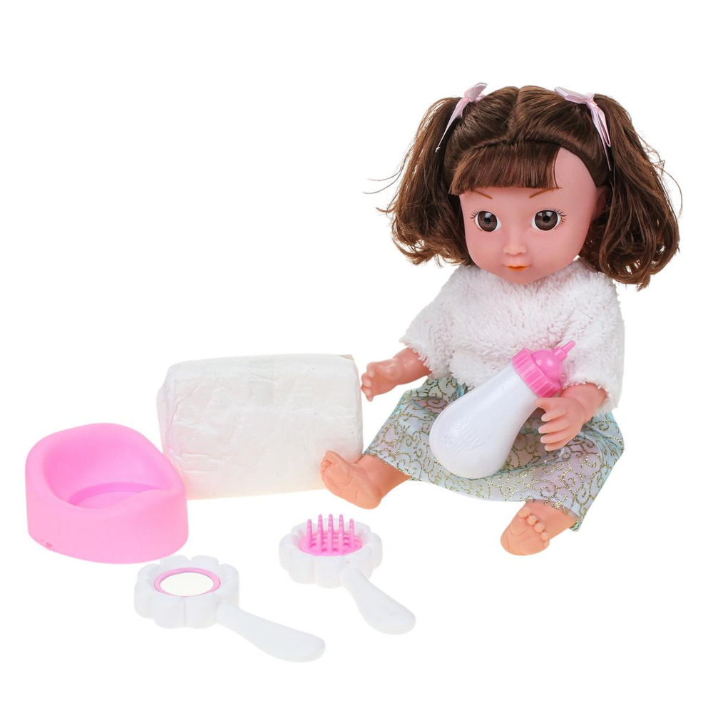 Пупс функциональный с аксесс., коробка SNB126J