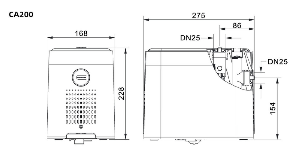 Автоматические станции водоснабжения CA 200 (центробежные насосы)