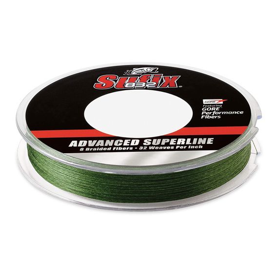 Леска плетеная SUFIX 832 Braid зеленая 120 м 0.28 мм 22,8 кг