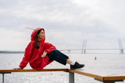 Дождевик унисекс Rainman Strong, красный