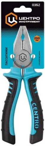 Пассатижи Центроинструмент, режущие кромки, 160мм, 200г
