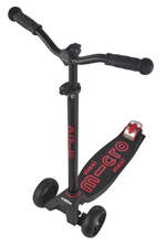 Самокат Maxi Micro Deluxe Pro Черно-красный Дисконт