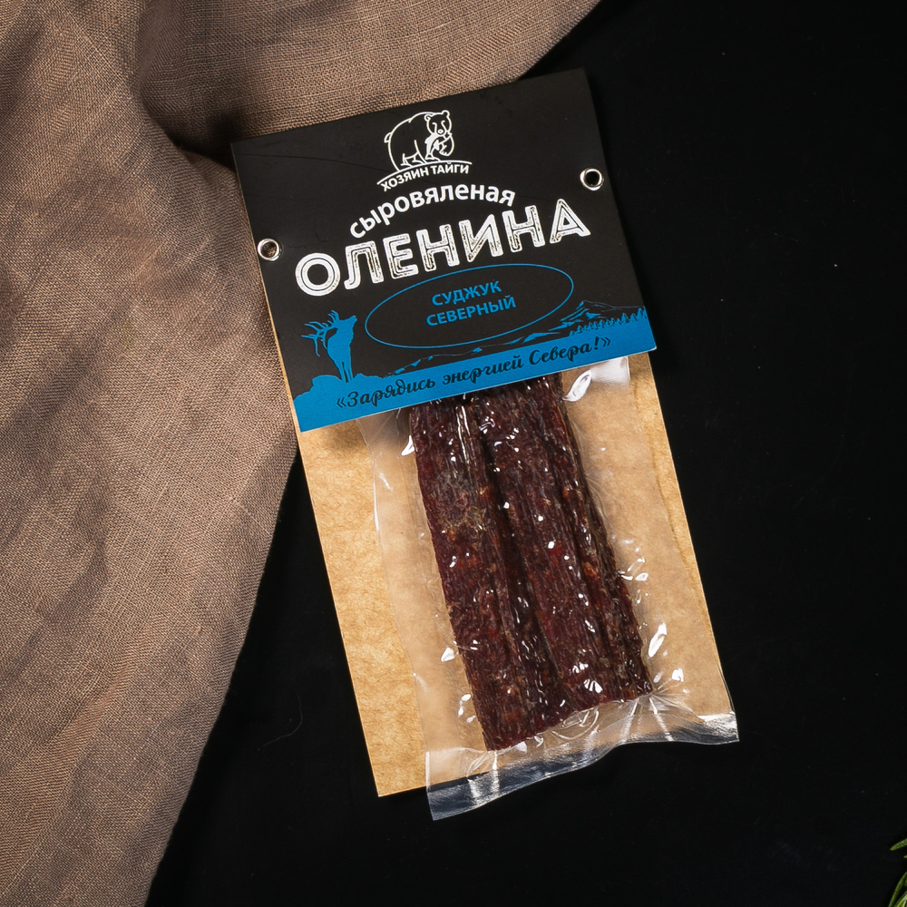 Оленина сыровяленая суджук северный