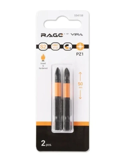 Биты магнитные S2 PZ1 x 50 мм 2 шт RAGE by VIRA