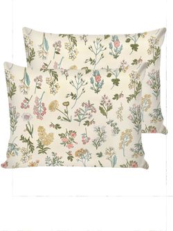 Комплект наволочек 2шт  "Ботаника" 50х70 см