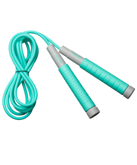 Скакалка RP-401, c силиконовыми ручками, 3 м, мятный