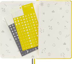 Блокнот Moleskine Passion Baby (PASBABY) 13х21см в подарочной коробке, желтый