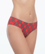 Трусики-бразилиана Scotch (Размер: M) (Цвет: красная шотландка)