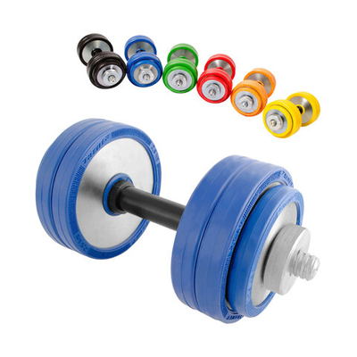 Гантель разборная 15 кг (синяя)