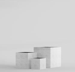 Кашпо, коллекция Classic, форма CUBE