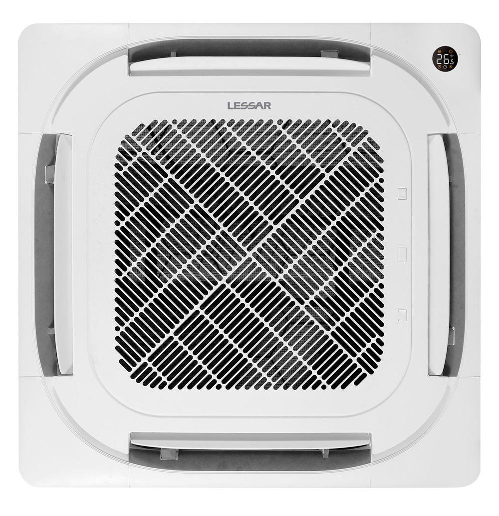 Cплит-система инверторная кассетная LESSAR LS-HE24BWE2/LU-HE24UWE2/LZ-B4UB
