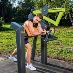 Power-1811 Уличный тренажер Бицепс-машина с переменной нагрузкой ZAVODSPORTA