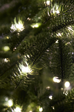 Ель искусственная настольная Датская с лампочками