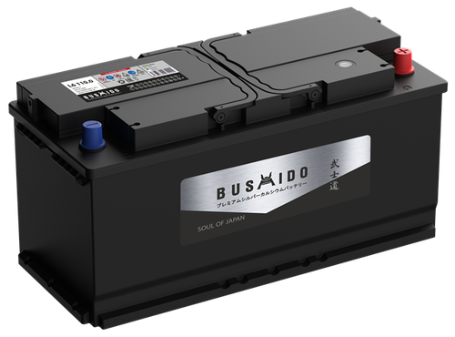 Аккумулятор 6СТ-110 А.ч., о.п., R+, BUSHIDO SJ