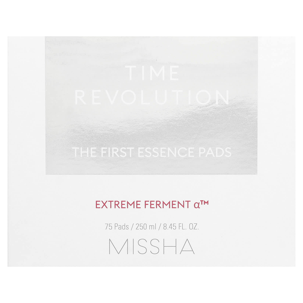 Missha, Time Revolution, The First Essence, диски для лица, 75 шт.