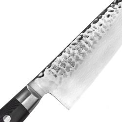Профессиональный поварской кухонный нож 20 см, «Gyuto», дамасская сталь, серия Zen, YA35500, YAXELL, Японияфотография - 3