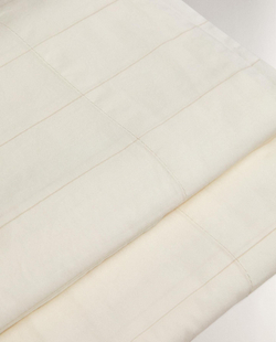 Zara Home - Полосатая простыня, белый, 240x280 см